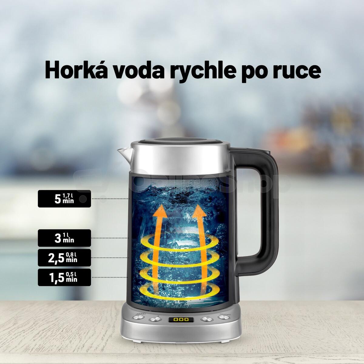 Rychlovarná konvice Lauben Electric Kettle EK17SB