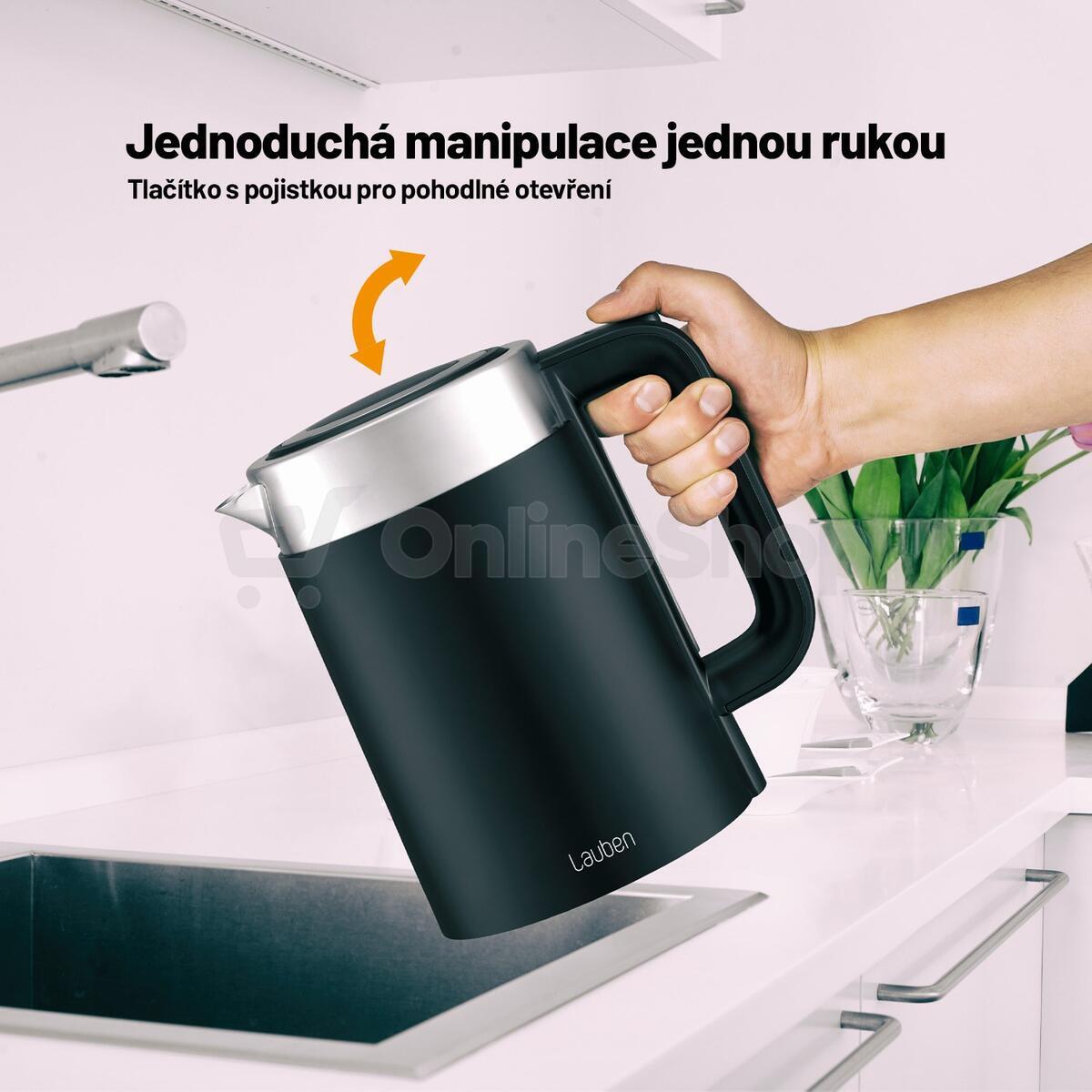 Rychlovarná konvice Lauben Electric Kettle EK17SB