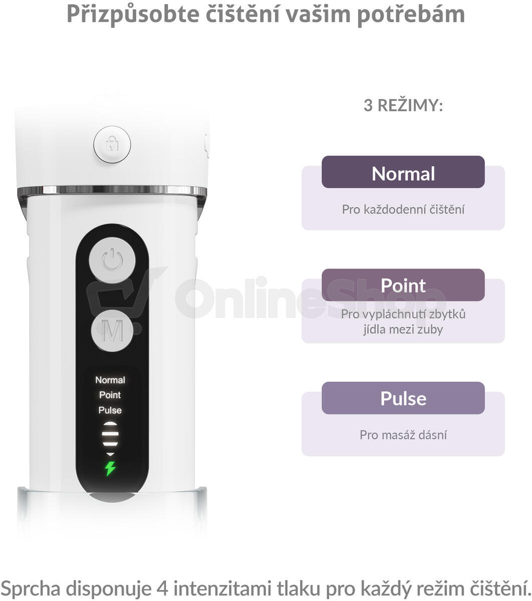 Ústní sprcha TrueLife AquaFloss Mini M50