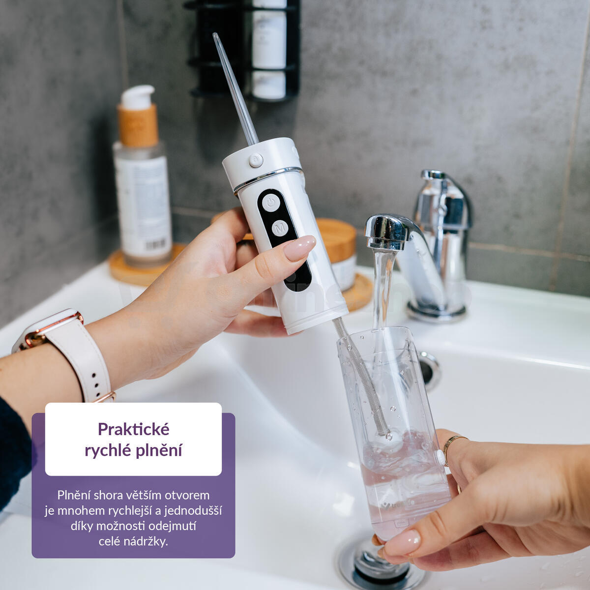 Ústní sprcha TrueLife AquaFloss Mini M50