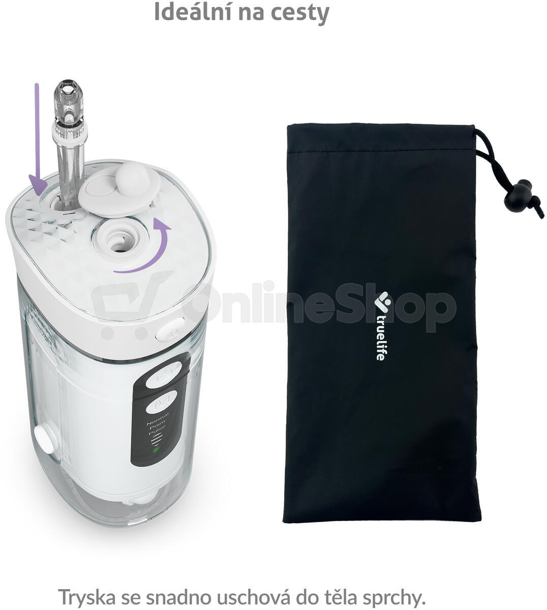 Ústní sprcha TrueLife AquaFloss Mini M50