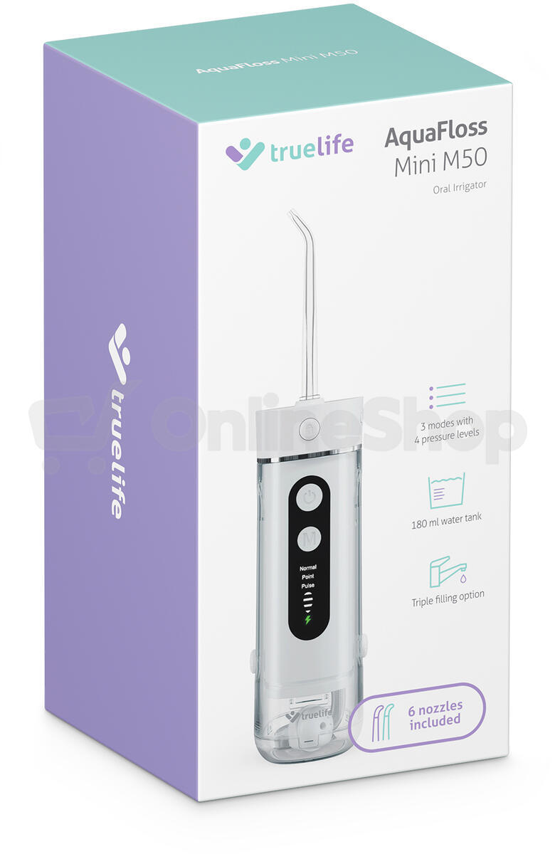 Ústní sprcha TrueLife AquaFloss Mini M50