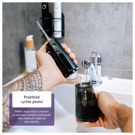 stn sprcha TrueLife AquaFloss Compact L100, ern