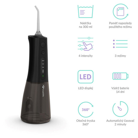 stn sprcha TrueLife AquaFloss Compact L100, ern