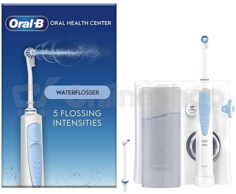 Ústní sprcha Oral-B OxyJet s tryskami OxyJet a WaterJet