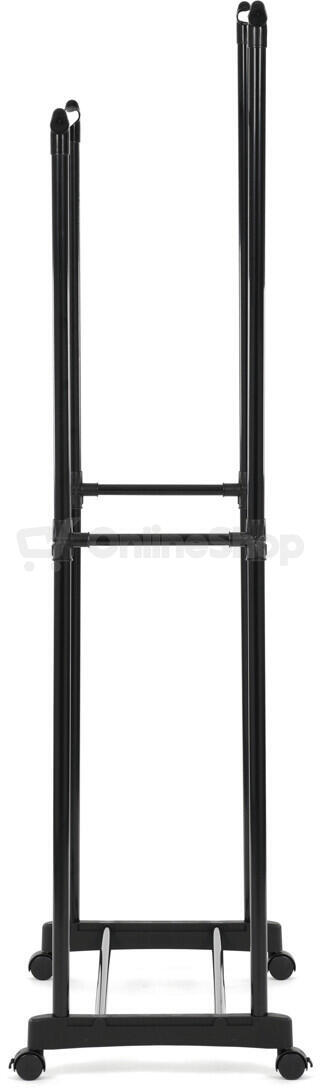 Stojan na šaty, kov, černá, GD-164 BK Autronic