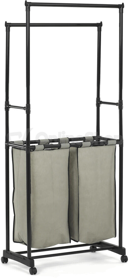 Věšák, plast, černá, GD-176 BK Autronic