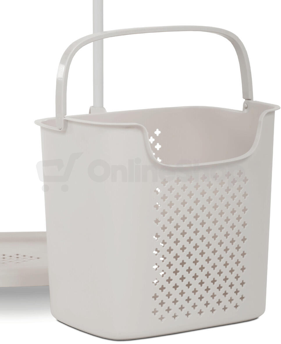 Věšák, plast, bílá, GD-186 BGE Autronic