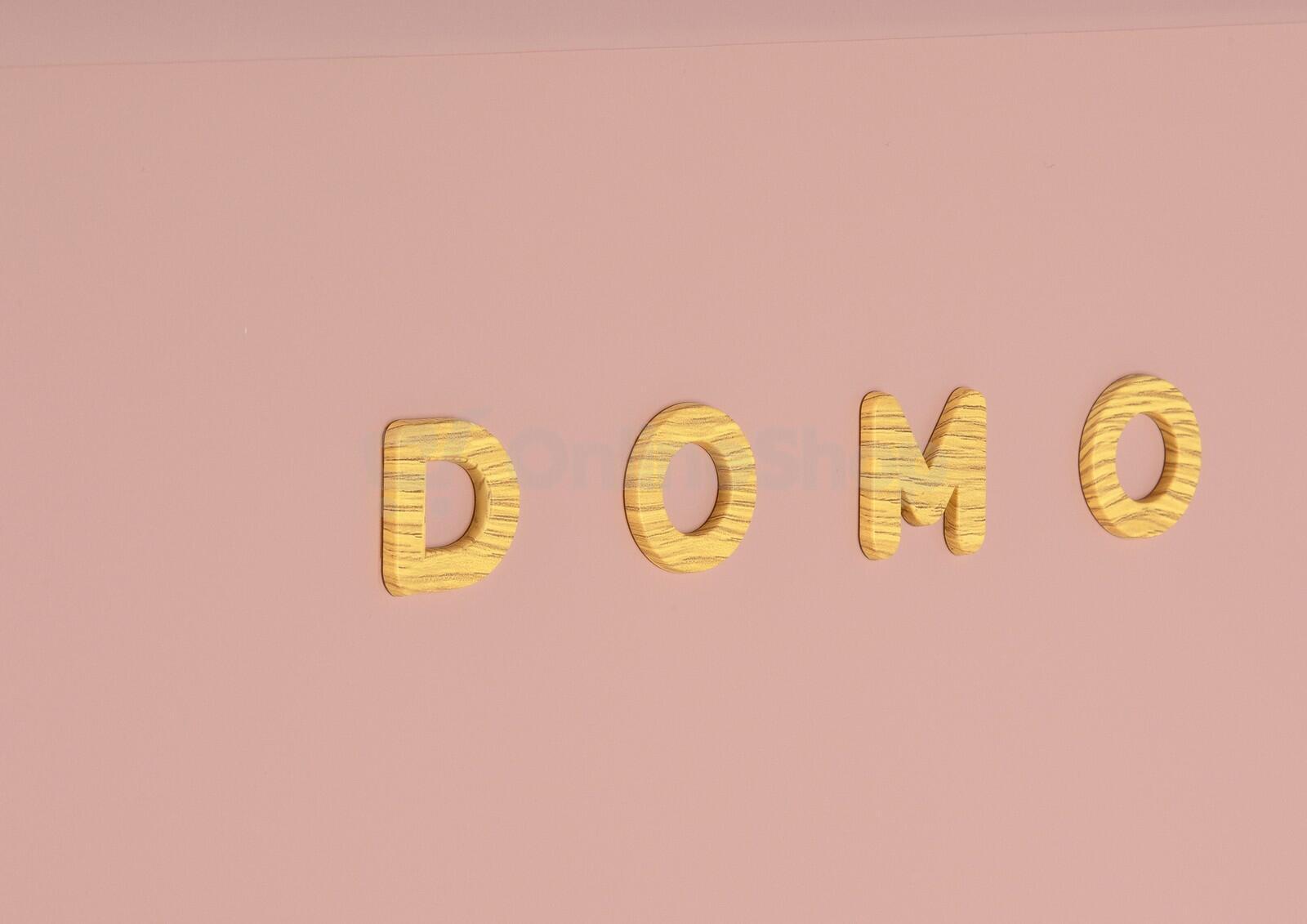 Retro chladnička Domo DO91708R růžová
