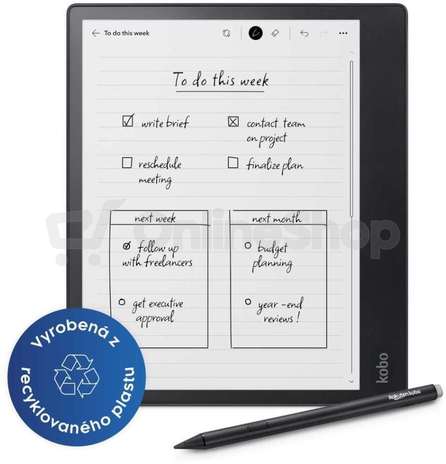 Rakuten Kobo Elipsa 2E (package with stylus)