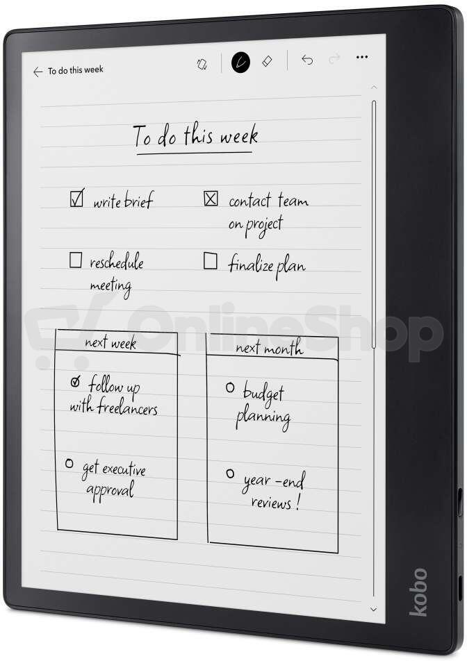 Rakuten Kobo Elipsa 2E (package with stylus)
