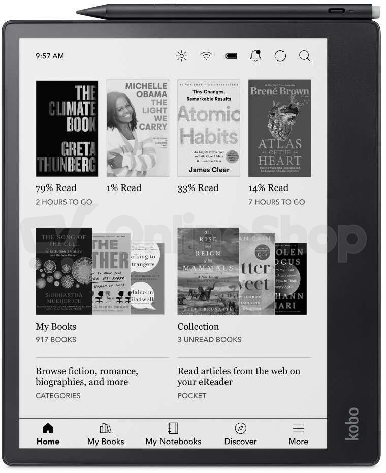 Rakuten Kobo Elipsa 2E (package with stylus)