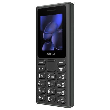Nokia 105 2G&nbsp;Dual Sim 2025, černý (foto 2)