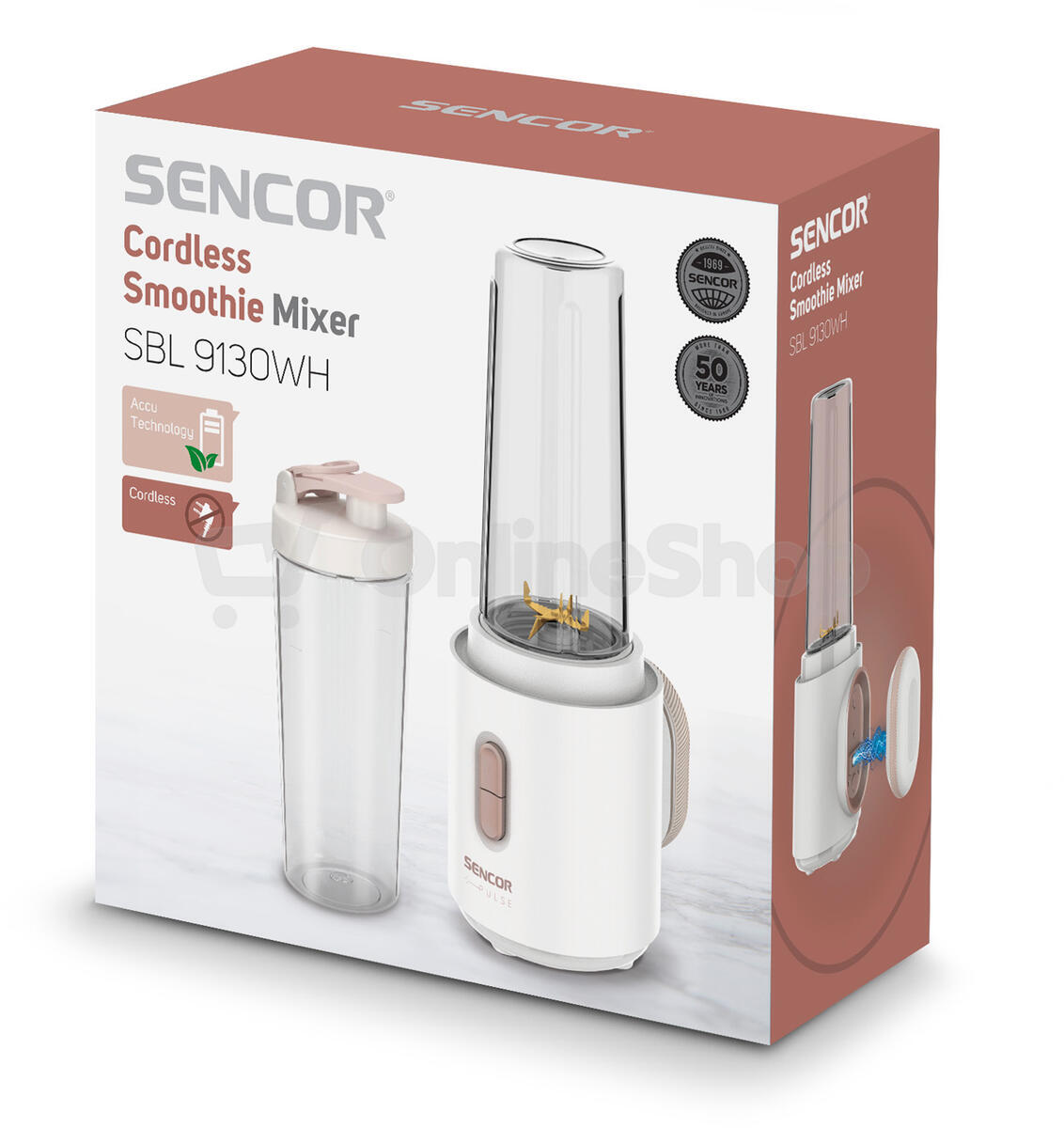 Smoothie mixér Sencor SBL 9130WH