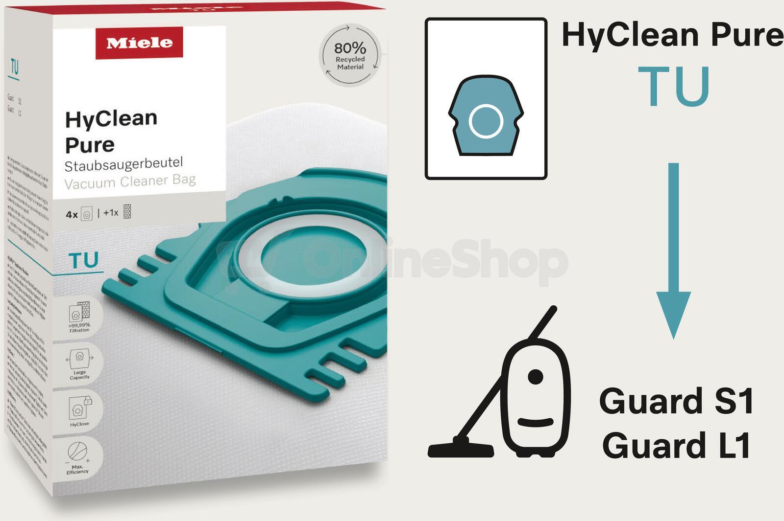 Sáčky do vysavače Miele HyClean Pure TU