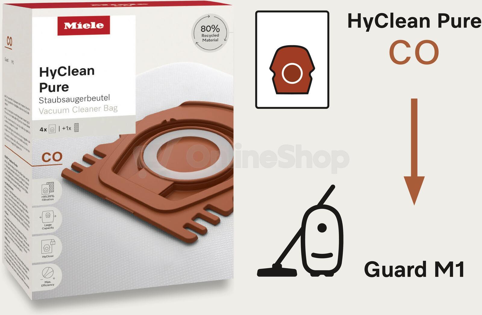 Sáčky do vysavače Miele HyClean Pure CO