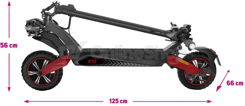 Elektrická koloběžka Sencor SCOOTER X70