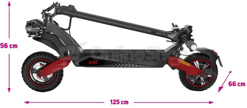 Elektrická koloběžka Sencor SCOOTER X40