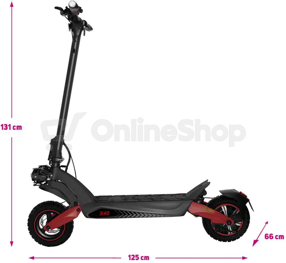Elektrická koloběžka Sencor SCOOTER X40