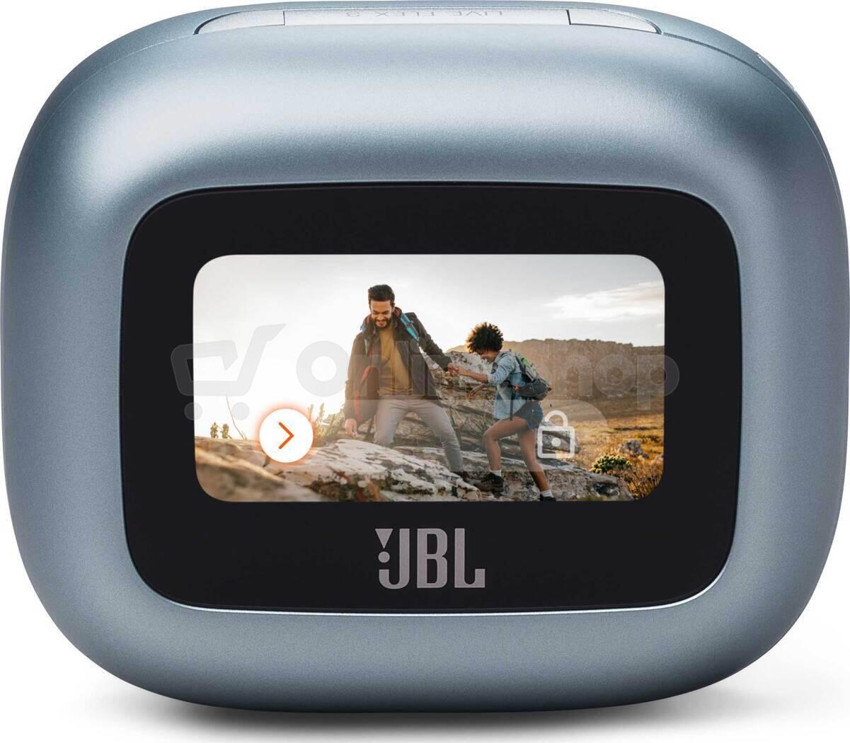Bezdrátová sluchátka JBL Live Flex 3 Blue