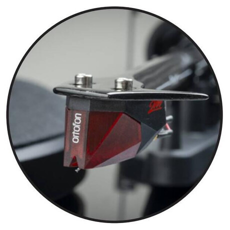 Gramofon Pro-Ject Debut E Carbon + Ortofon 2M-Red, černý