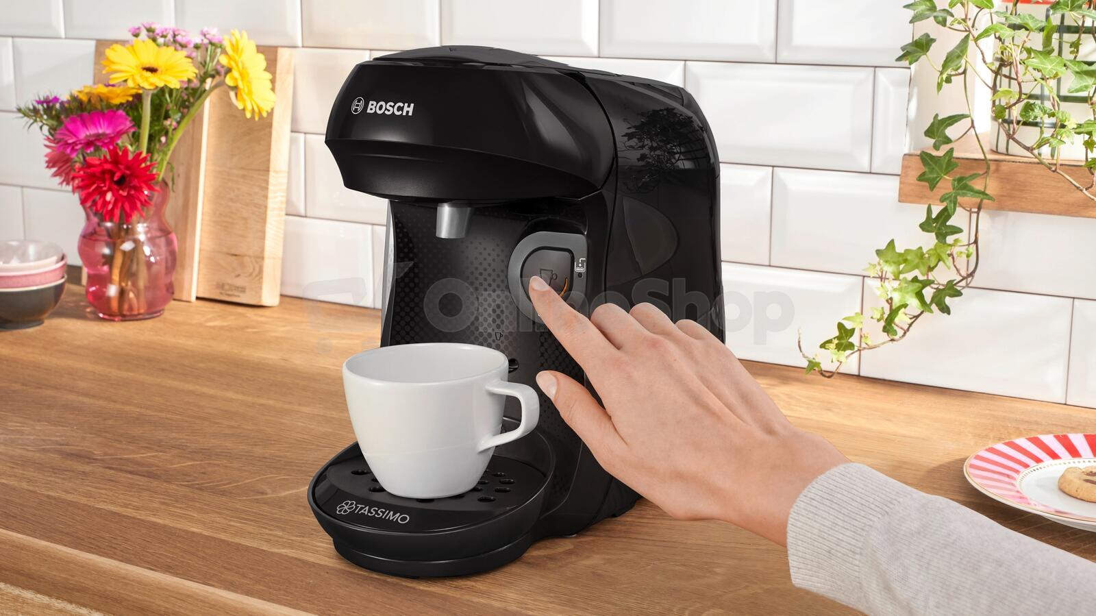 Kávovar na kapsle Bosch Tassimo Happy TAS102E, černý