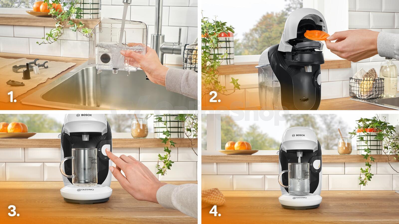 Kávovar na kapsle Bosch Tassimo Style TAS114E