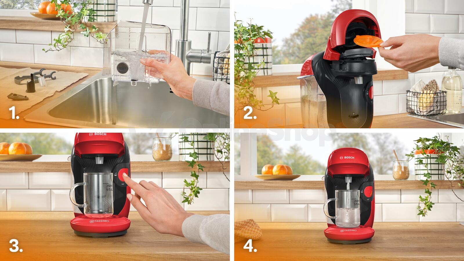 Kávovar na kapsle Bosch Tassimo Style TAS113E