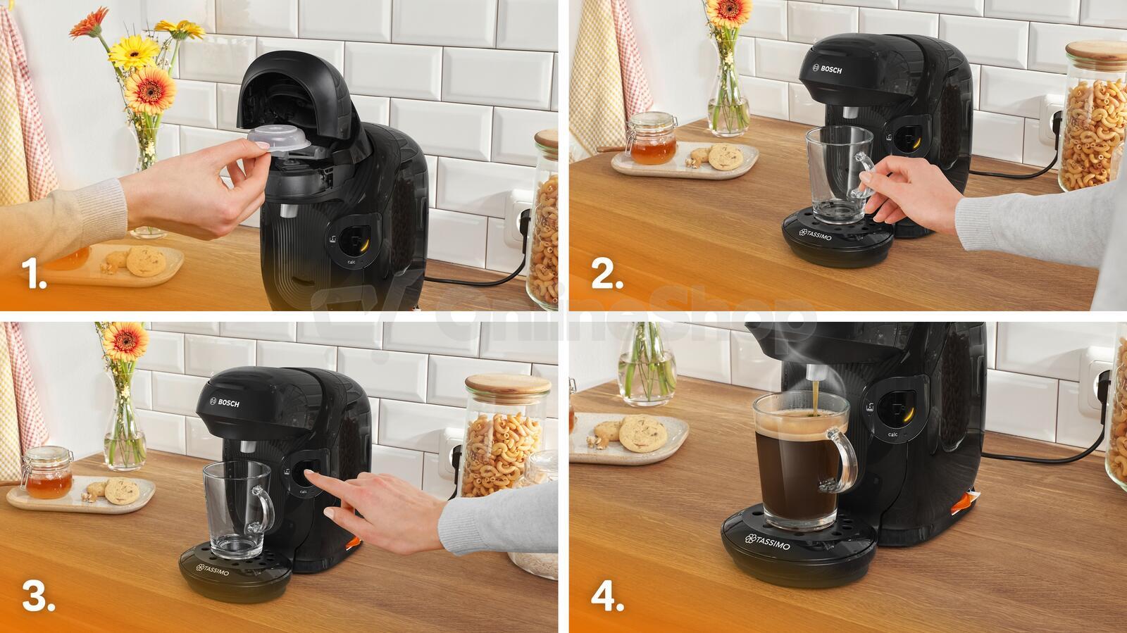 Kávovar na kapsle Bosch Tassimo Style TAS112E
