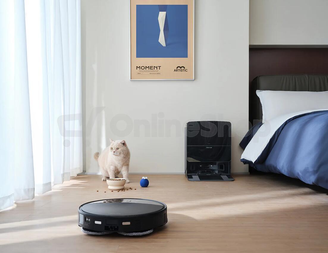 Robotický vysavač ROBOROCK Saros 10R, černý