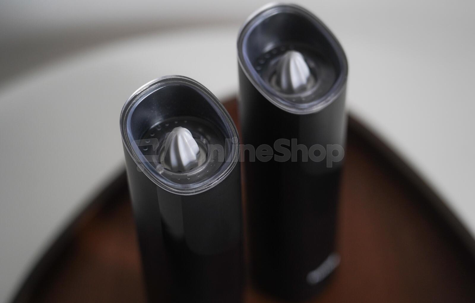 Elektrické mlýnky na koření Huslog 85ml, černé