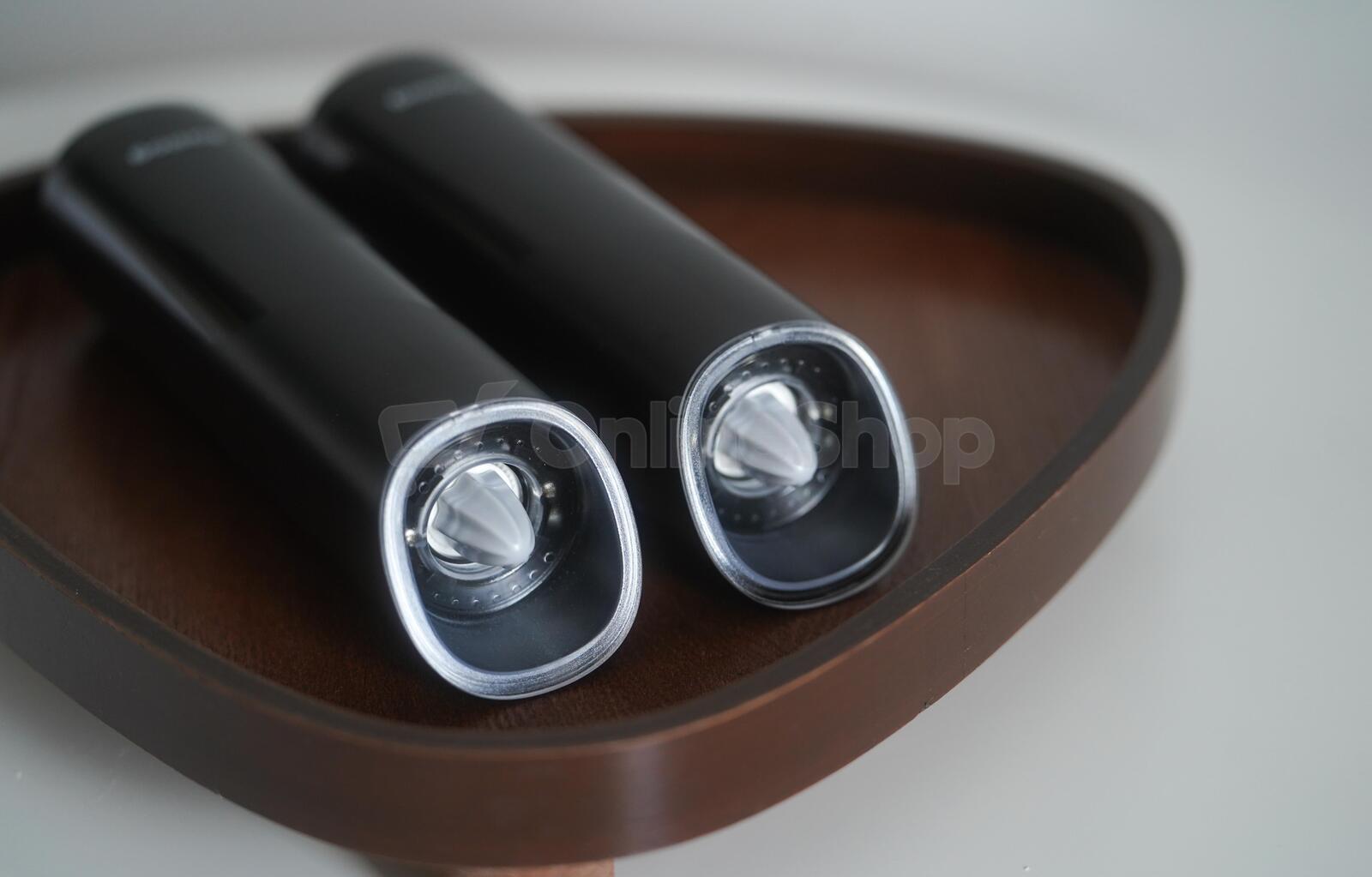 Elektrické mlýnky na koření Huslog 85ml, černé