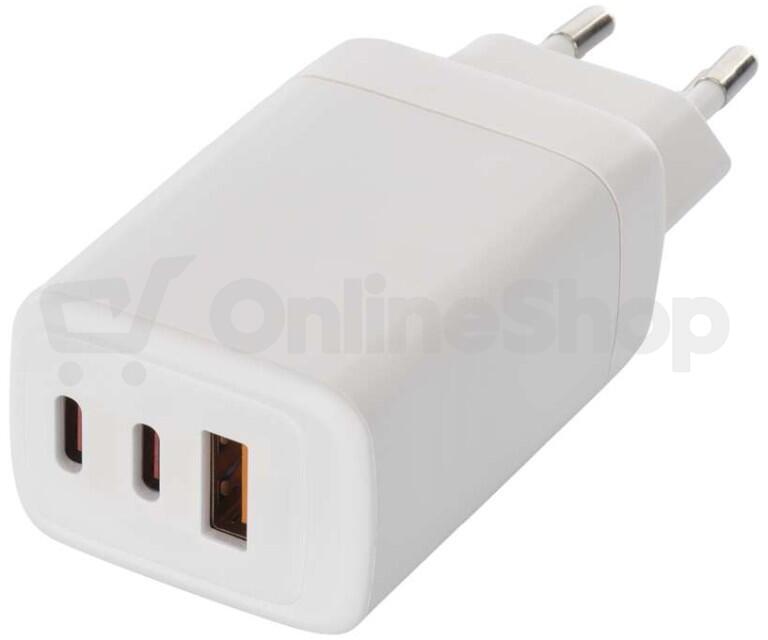 Emos univerzální USB adaptér GaN do sítě PD 65 W max. (V05G65)