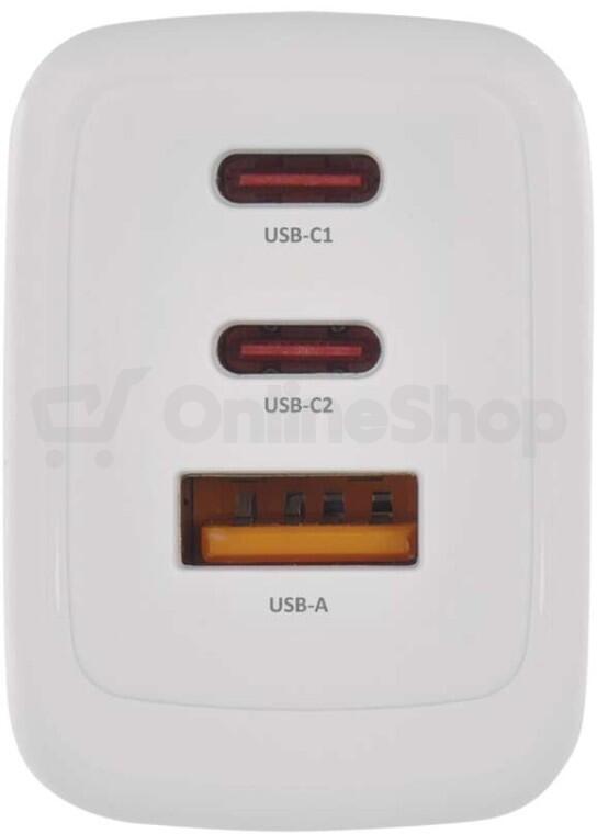 Emos univerzální USB adaptér GaN do sítě PD 65 W max. (V05G65)