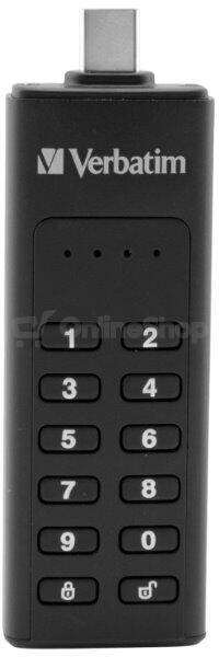 Flash disk Verbatim 32GB USB-C Flash 3.1 Keypad