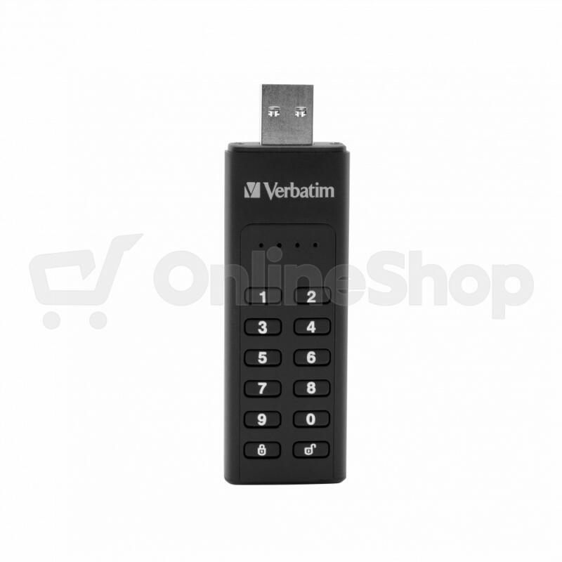 Flash disk Verbatim 128GB USB-A Flash 3.0 Keypad