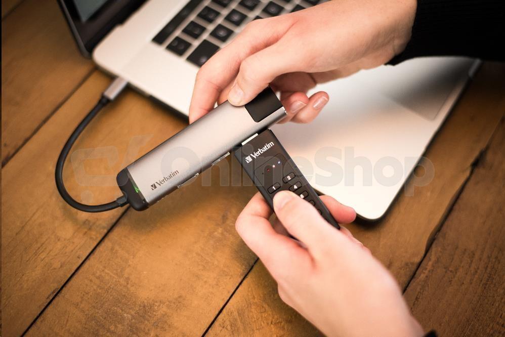 Flash disk Verbatim 32GB USB-A Flash 3.0 Keypad