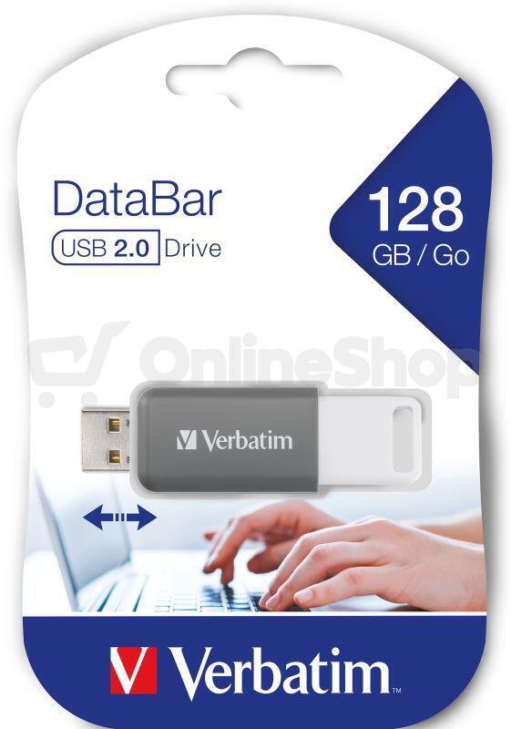 Flash disk Verbatim 128GB USB Flash 2.0 DataBar