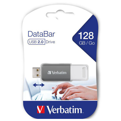Flash disk Verbatim 128GB USB Flash 2.0 DataBar