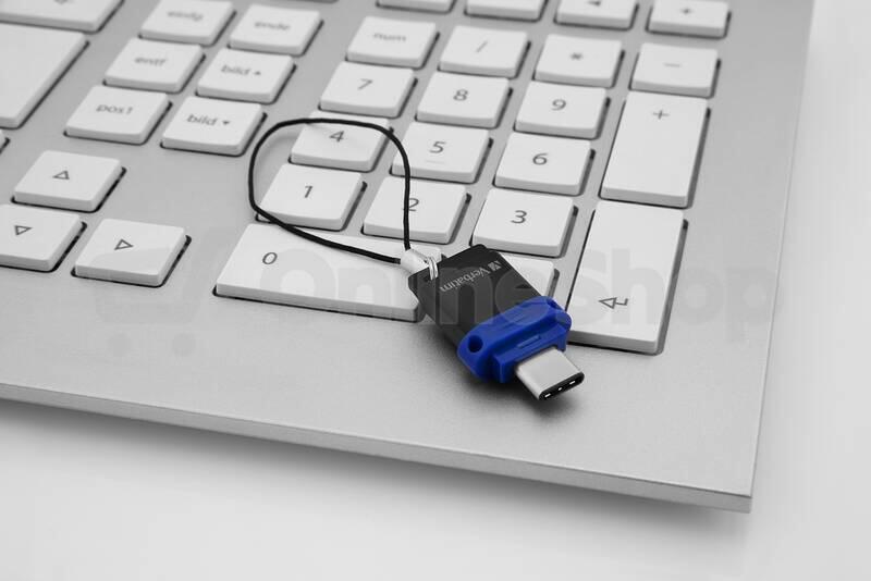 Flash disk Verbatim 64GB USB Flash Dual Drive