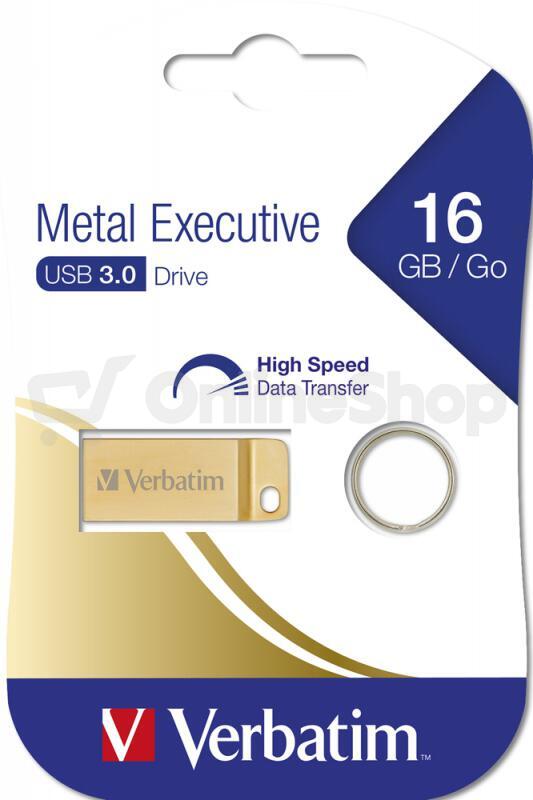 Flash disk Verbatim 16GB USB Flash 3.0 METAL