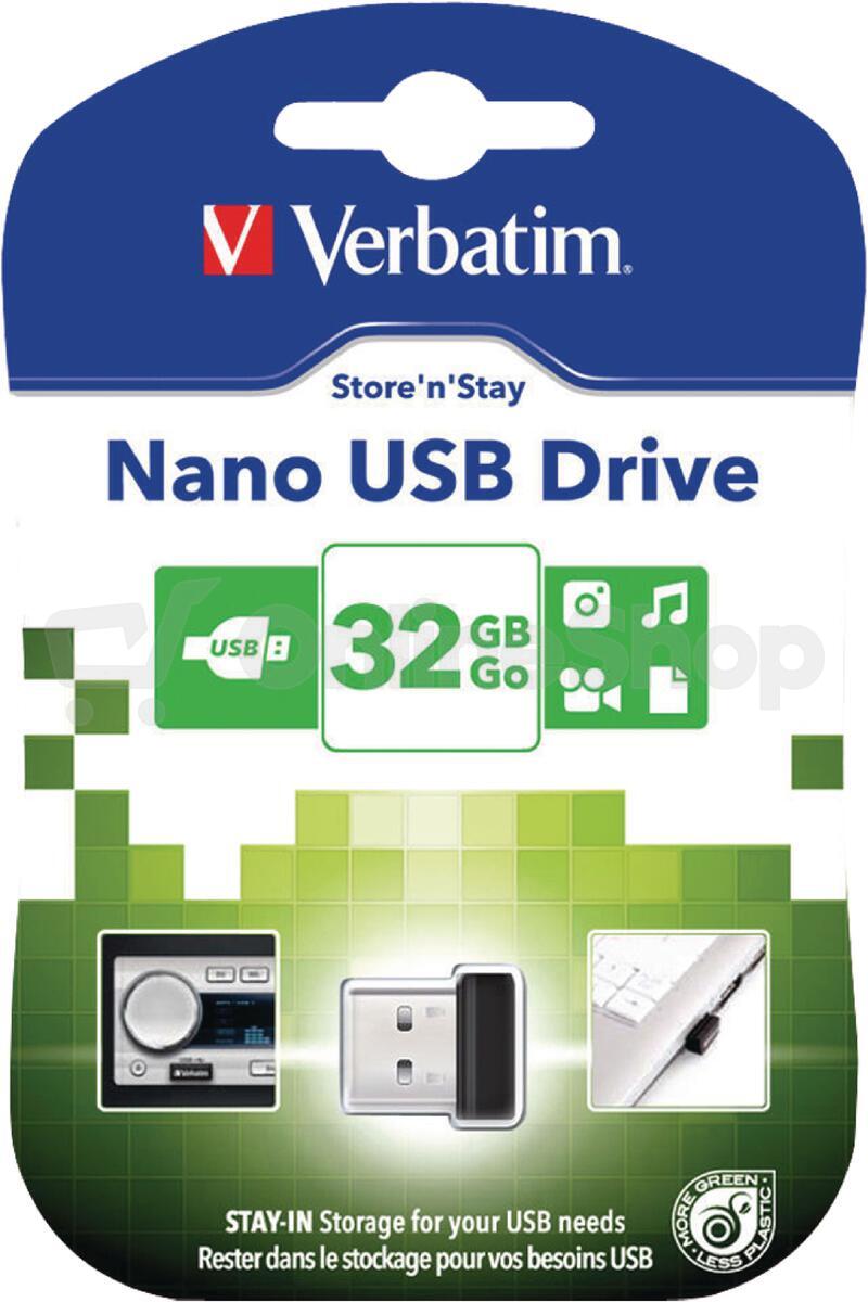 Flash disk Verbatim 32GB USB Flash 2.0 NANO