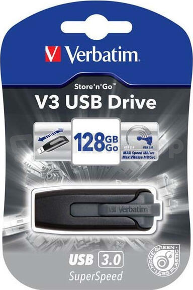 Flash disk Verbatim 128GB USB Flash 3.0 V3