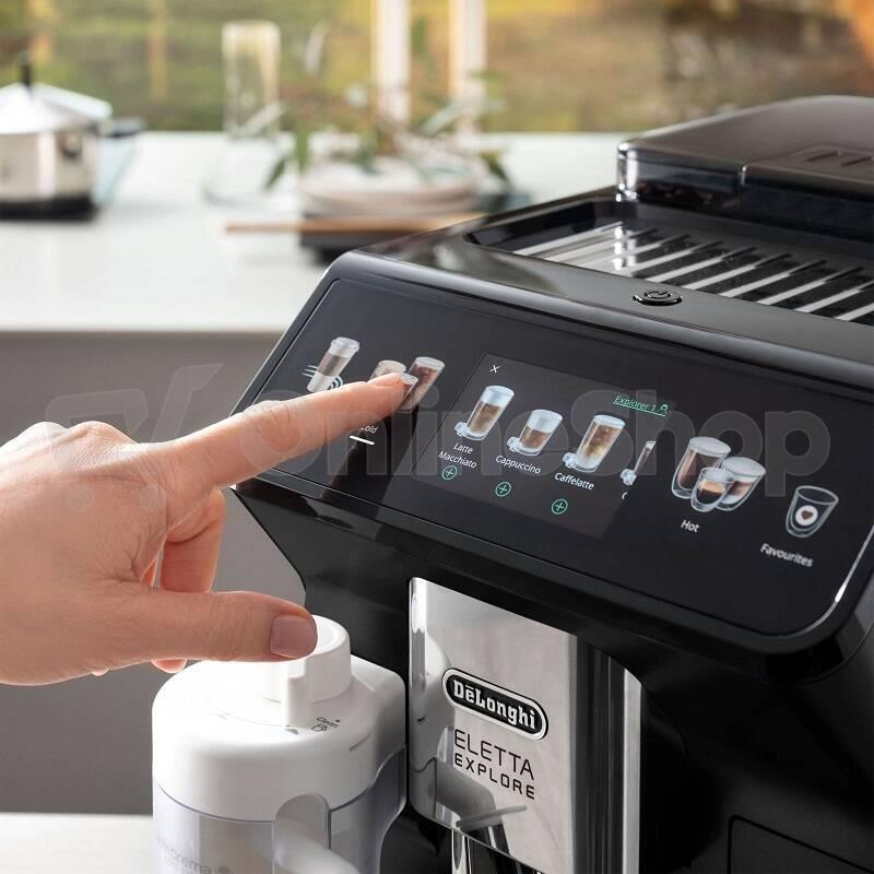 Automatický kávovar DeLonghi Eletta Explore ECAM 450.55.G, černý
