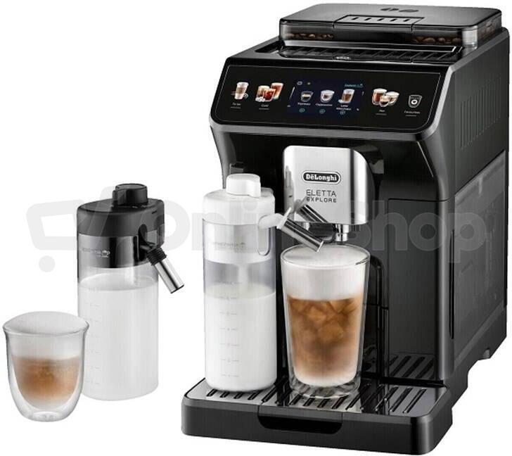 Automatický kávovar DeLonghi Eletta Explore ECAM 450.55.G, černý