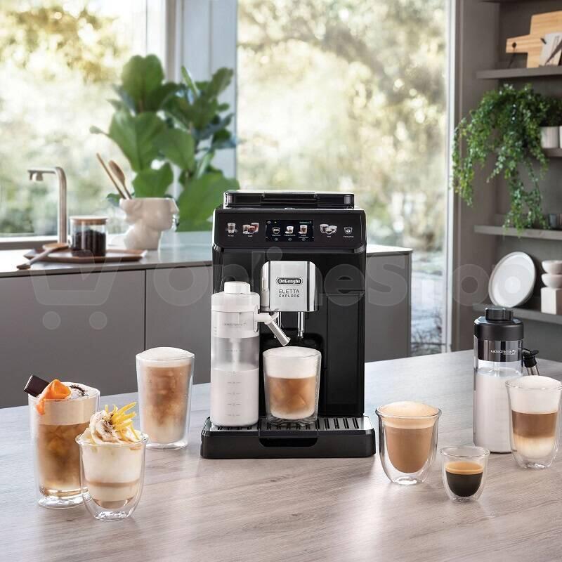 Automatický kávovar DeLonghi Eletta Explore ECAM 450.55.G, černý