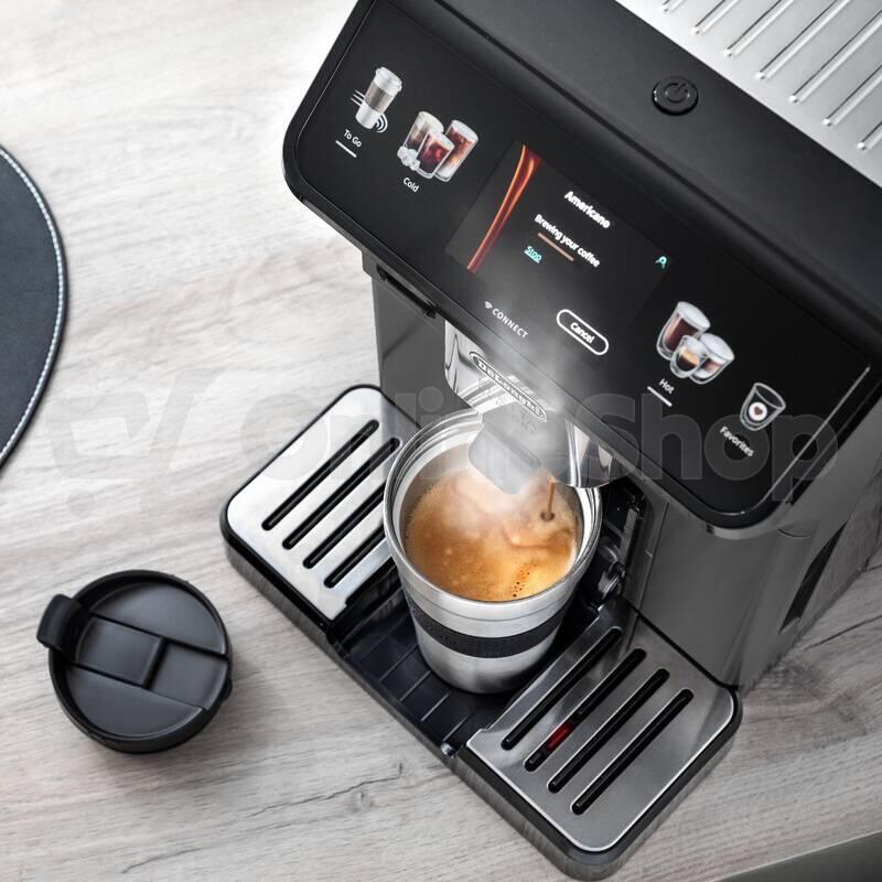 Automatický kávovar DeLonghi Eletta Explore ECAM 450.55.G, černý