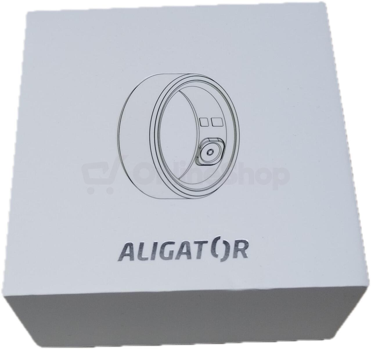 Chytrý prsten Aligator Smart Ring velikost 11, stříbrný | Skutečná fotografie prodávaného kusu | Skutečná fotografie prodávaného kusu