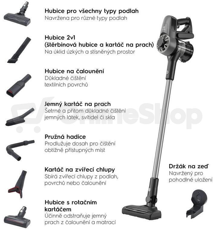 Tyčový vysavač Electrolux 300 Clean EP31CB21GP