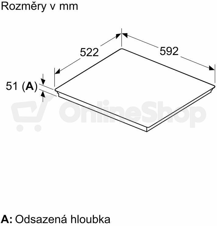 Indukční deska Bosch PIE631HB1E